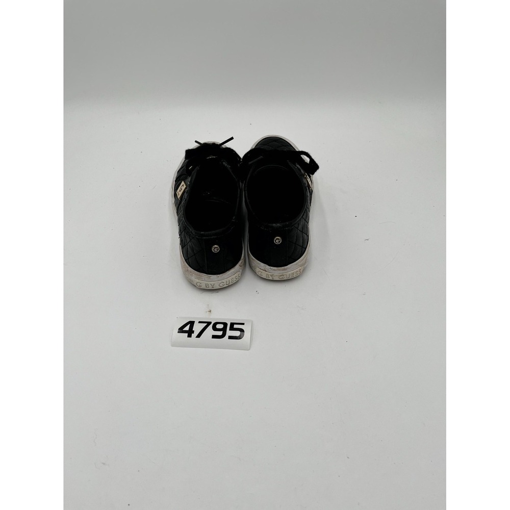 G By Guess GGBACKER2 Fashion Sneakers Shoes Womens US 7M Black Quilted Low Top - Picture 4 of 11